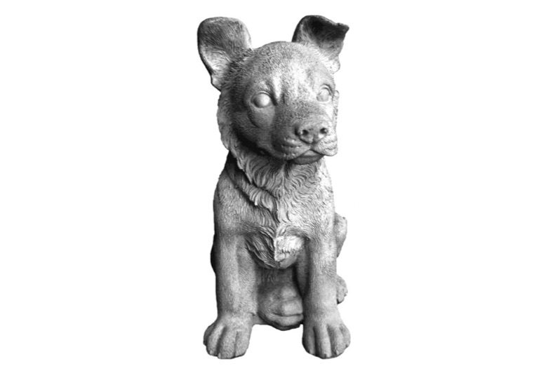 Statue German Shepherd Puppy Country Arbors Nursery